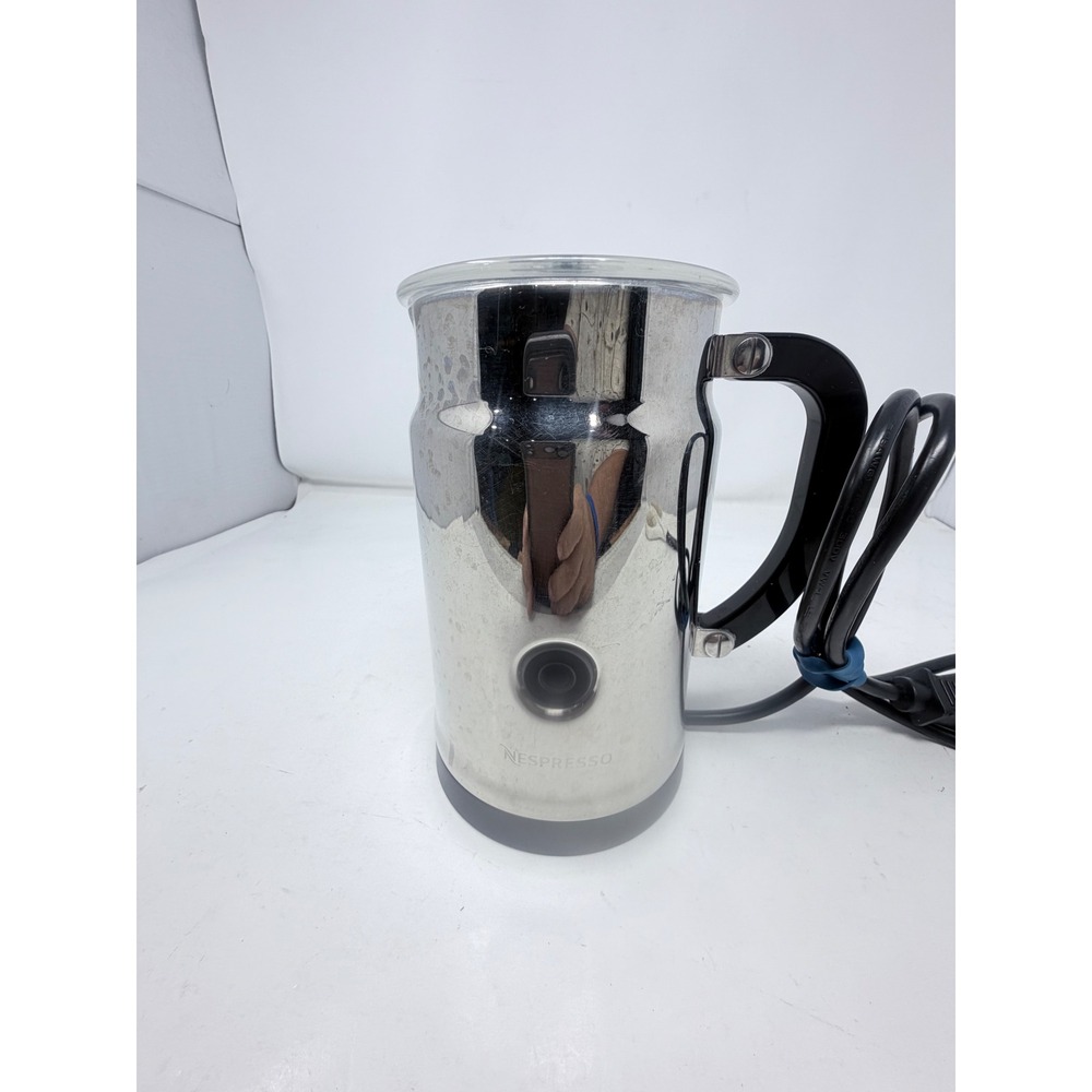Nespresso Aeroccino 3 Milk Frother 3192 Silver Chrome Stainless Steel 550W